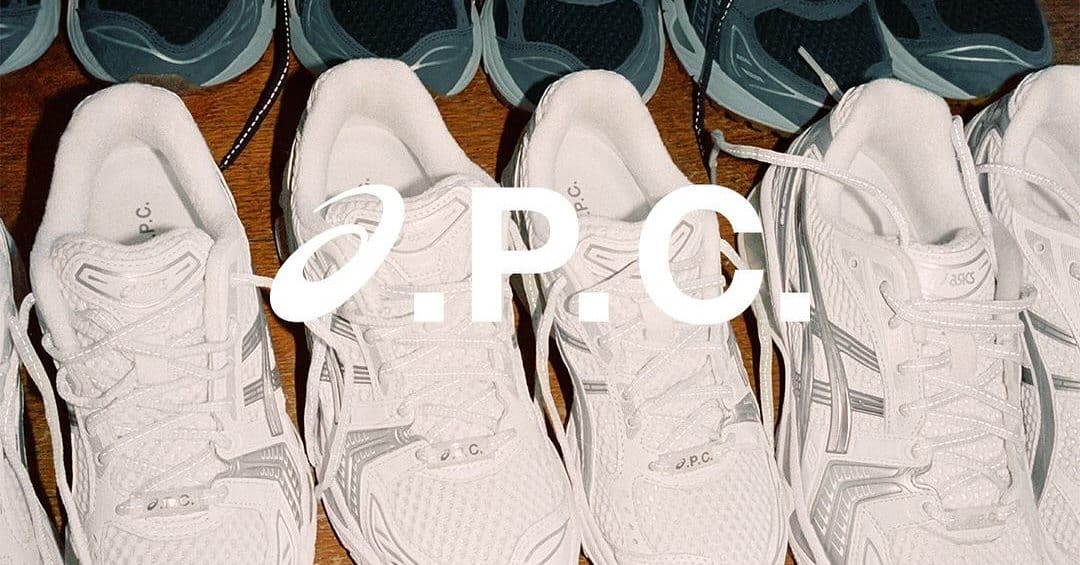 A.P.C. x Asics Gel-Kayano 14 Collab Release Date April 20 A.P.C. x Asics Gel-Kayano 14 Collab Release Date April 20